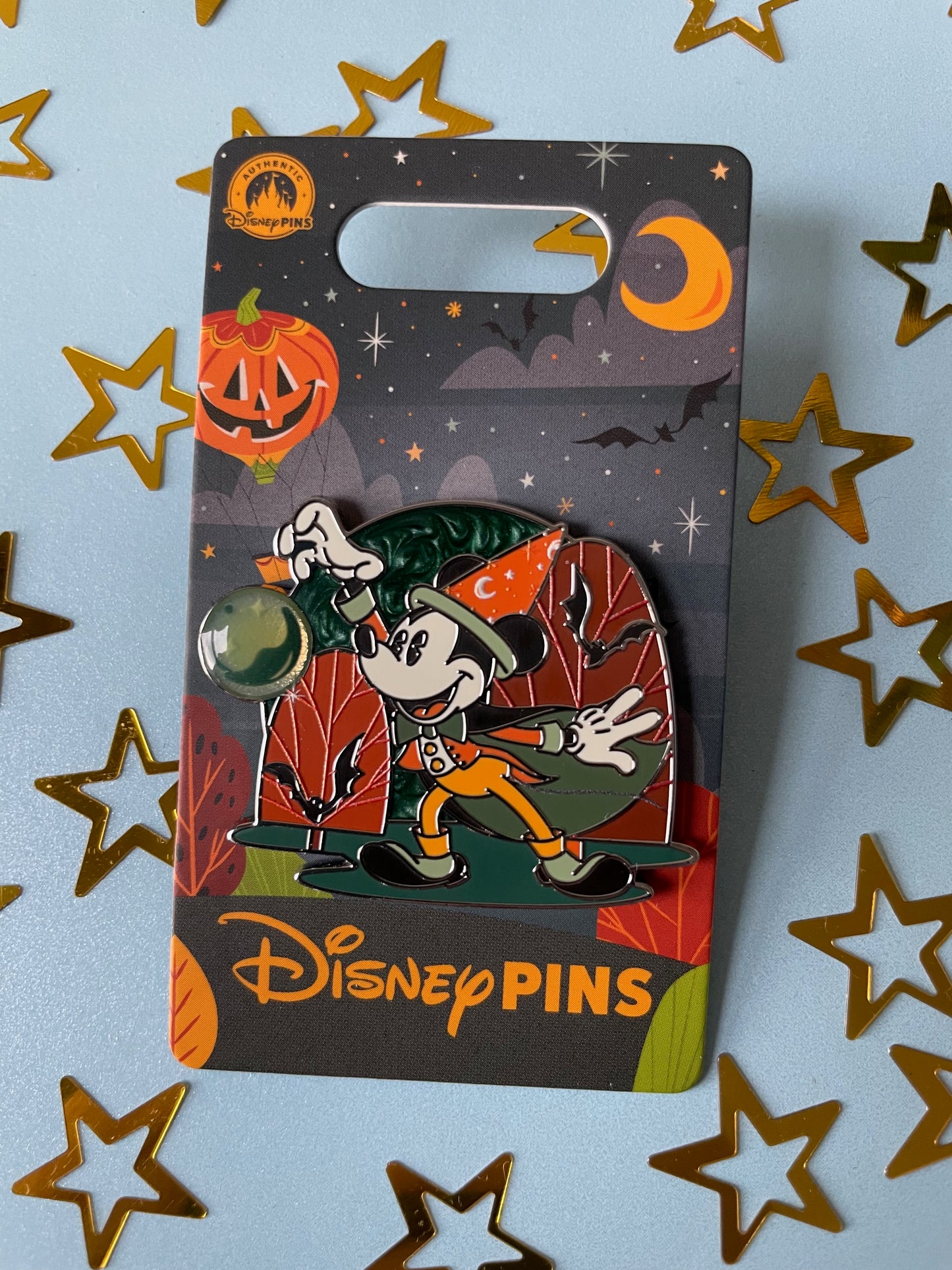 2025 Mickey Mouse Sorcerer Halloween Pin (Open Edition)