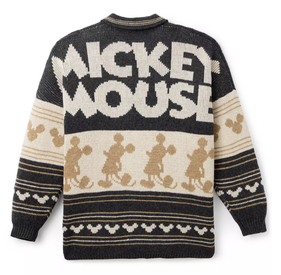 Mickey Mouse Zip Sweater for Adults