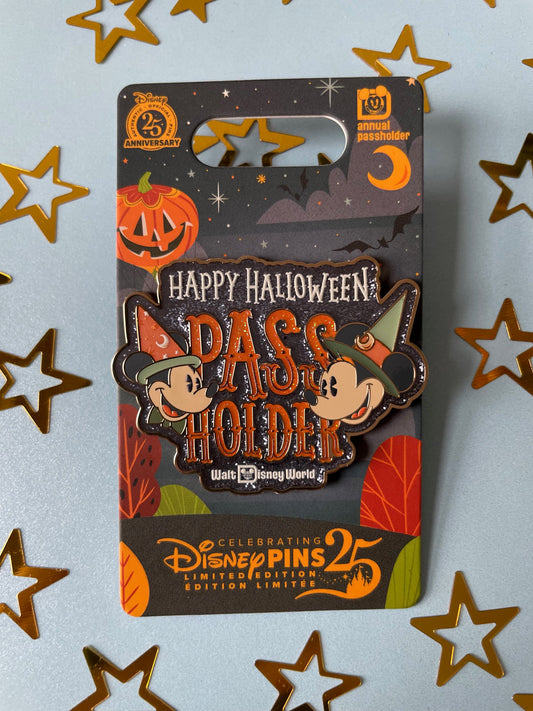 2025 WDW Happy Halloween Annual Passholder Pin (Limited Edition)