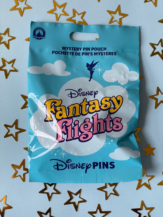 Disney Fantasy Flights Mystery Pin Pouch (5 Random Pins)