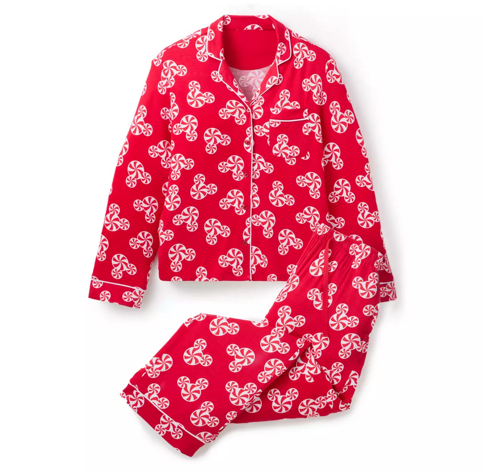 Mickey Mouse Peppermint Swirl Christmas Sleep Set for Women