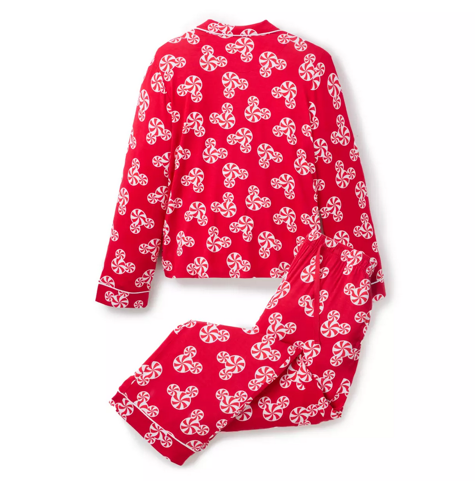 Mickey Mouse Peppermint Swirl Christmas Sleep Set for Women