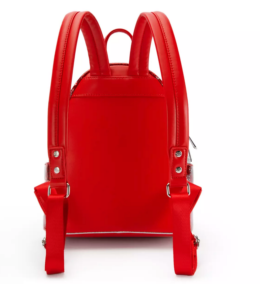 Mickey Mouse Icon Peppermint Swirl Loungefly Mini Backpack