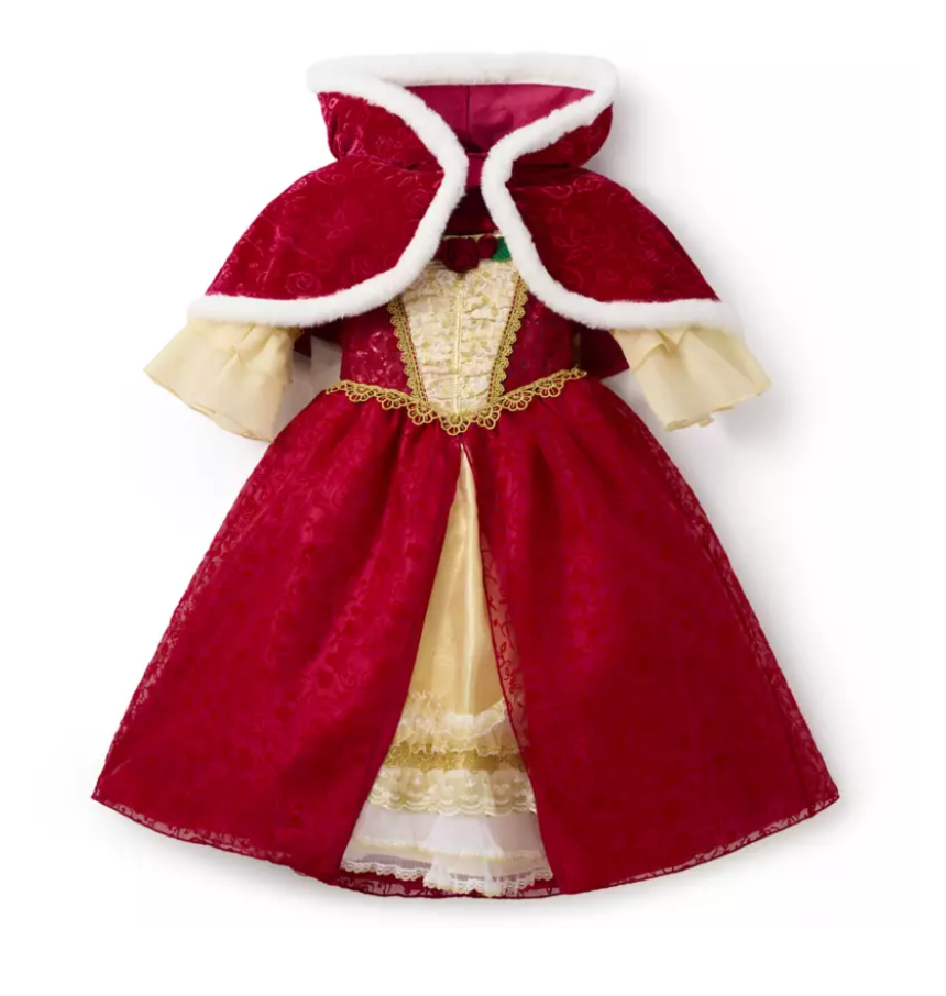 Belle Winter Costume for Kids – Beauty and the Beast: The Enchanted Christmas